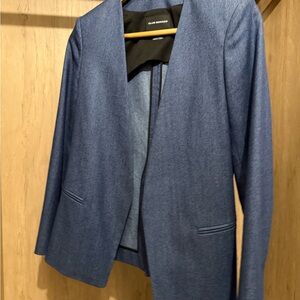 Club Monaco Denim Blue Blazer